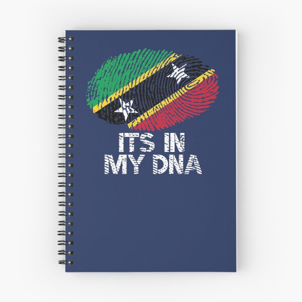 Item preview, Saint Kitts and Nevis Roots Flag Fingerprint designed and sold by d247.