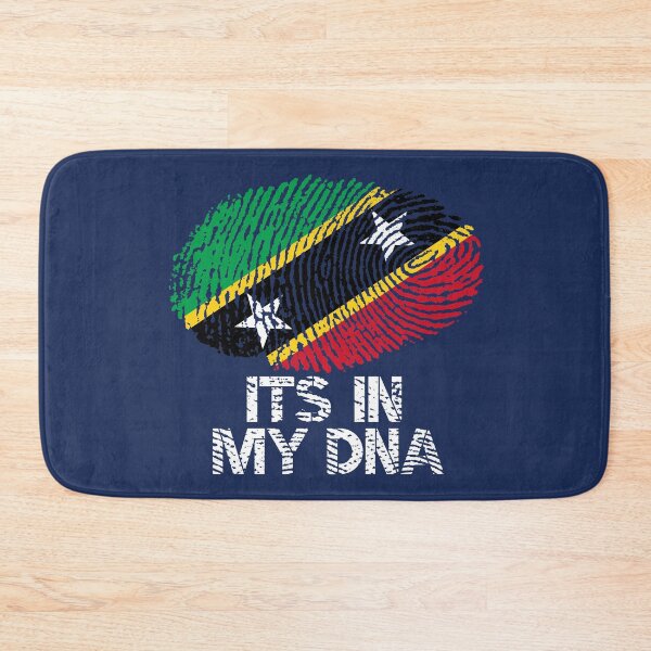 Item preview, Saint Kitts and Nevis Roots Flag Fingerprint designed and sold by d247.