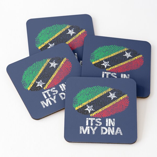 Item preview, Saint Kitts and Nevis Roots Flag Fingerprint designed and sold by d247.