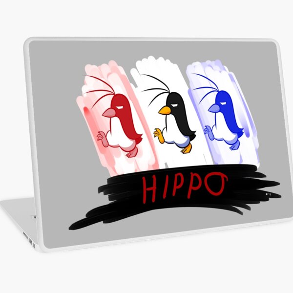 Hippo the Penguin! Laptop Skin