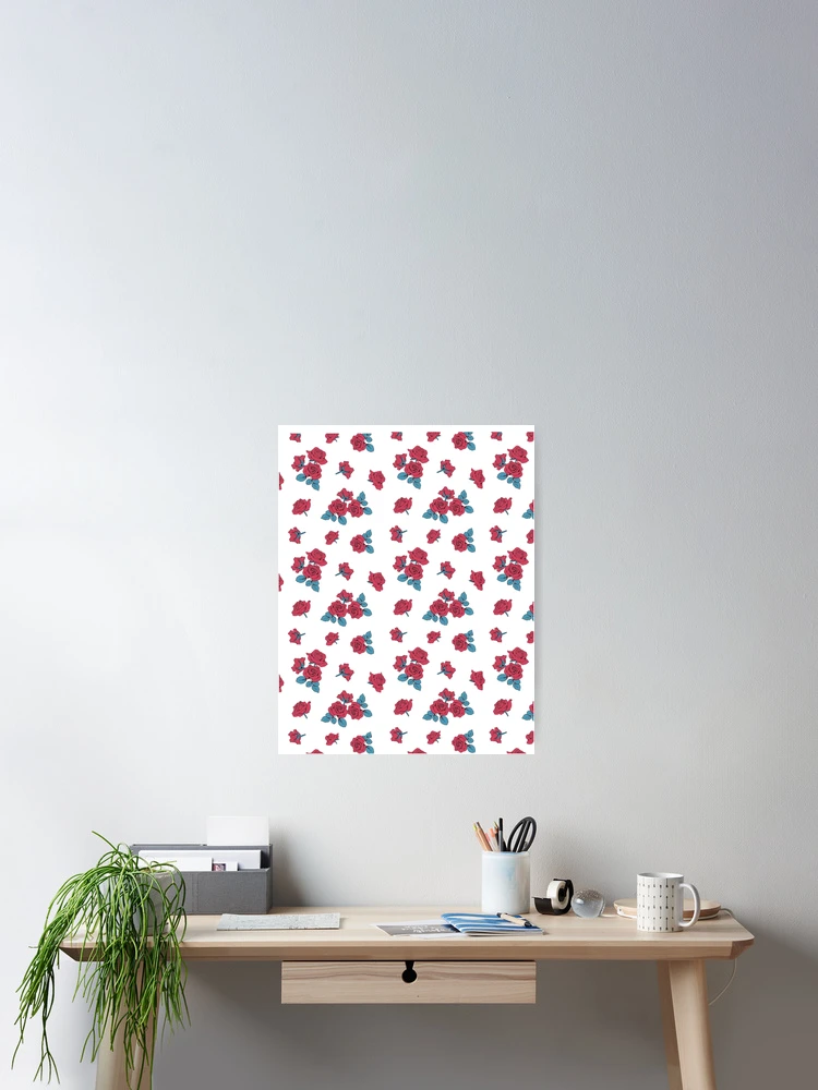 Thumbnail 2 of 3, Poster, Red Roses - Love Roses! designed and sold by Pinnypin.