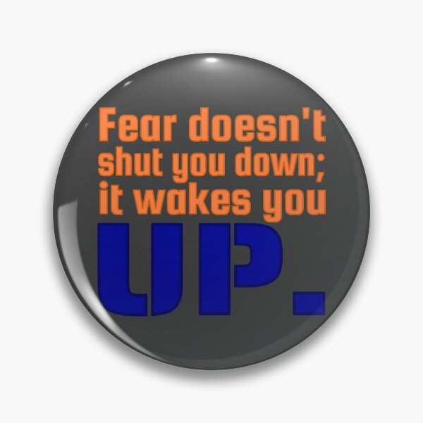 Item preview, Fear Doesn't Shut You Down Drawing designed and sold by lovebubbles5.