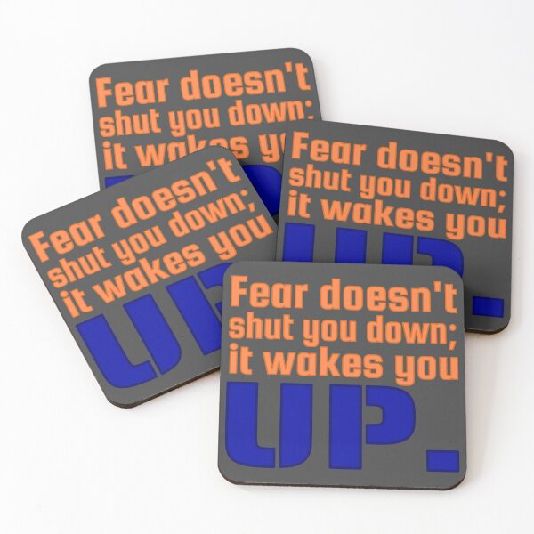 Item preview, Fear Doesn't Shut You Down Drawing designed and sold by lovebubbles5.