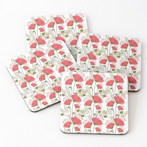 Item preview, Red Poppies - Beautiful red poppy flowers! designed and sold by Pinnypin.