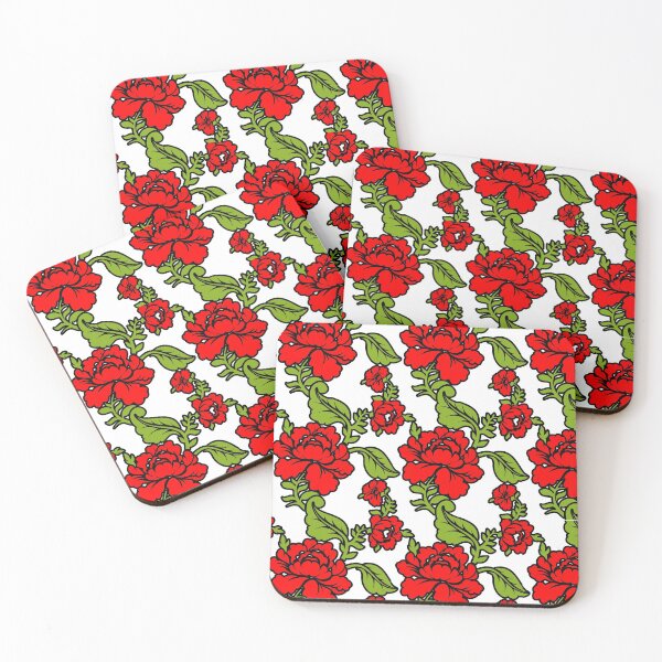 Item preview, Red Rose Flower Design designed and sold by Pinnypin.