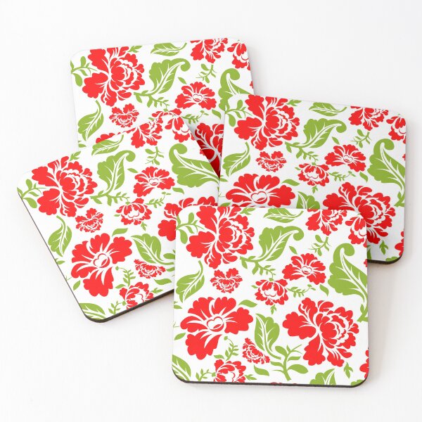Item preview, Red Flowers Illustration! designed and sold by Pinnypin.