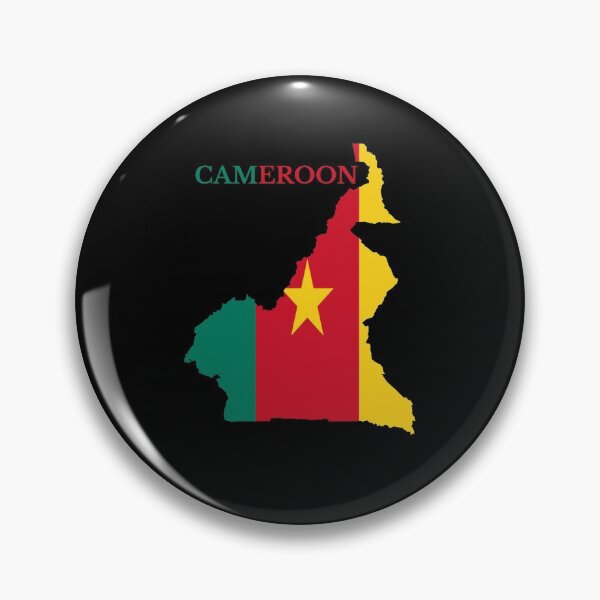 Item preview, Cameroon Map Flag designed and sold by marosharaf.