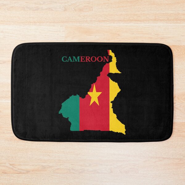 Item preview, Cameroon Map Flag designed and sold by marosharaf.