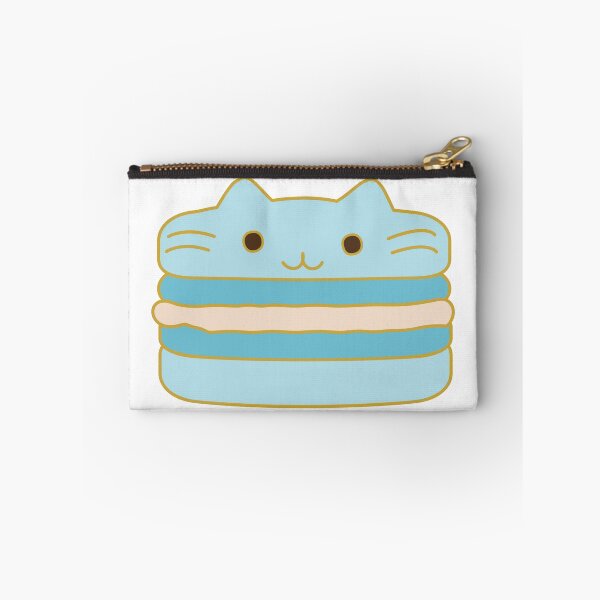 Item preview, Blue Macaron Kitty Cat Dessert designed and sold by arturekdesign.