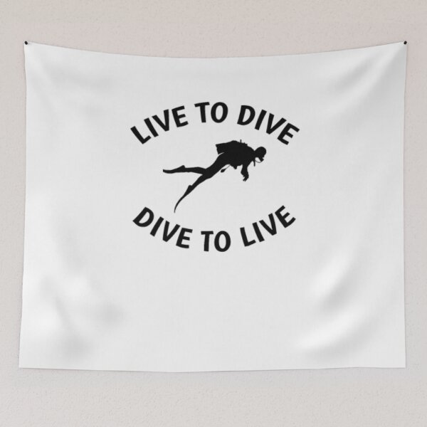 Item preview, Tauchen Live To Dive designed and sold by MarcoColeman4.