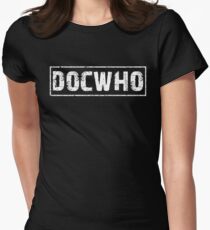 DOCWHO Women's Fitted T-Shirt