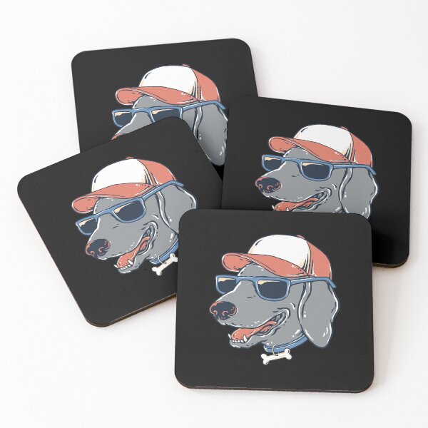 Item preview, Lio the Weimaraner with Hat and Sunglasses  designed and sold by AndApArt.