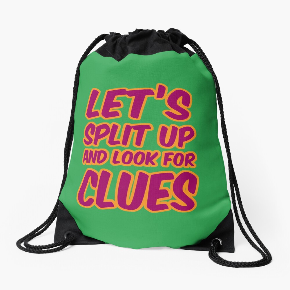 Lets-Split-Up Drawstring Bag