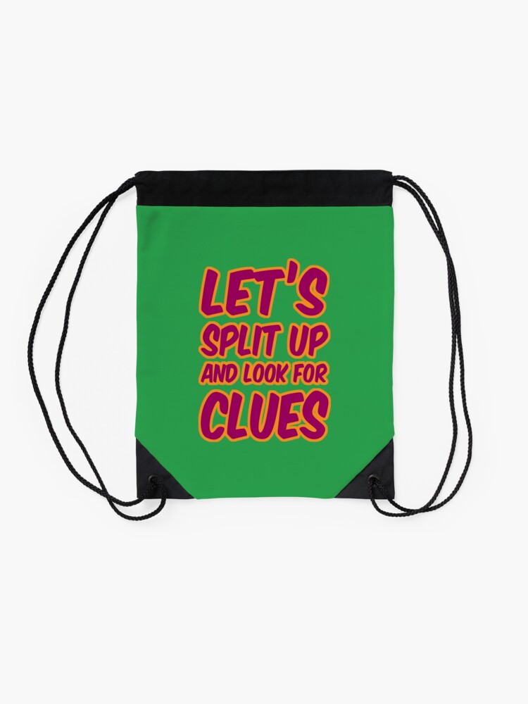 Alternate view of Lets-Split-Up Drawstring Bag