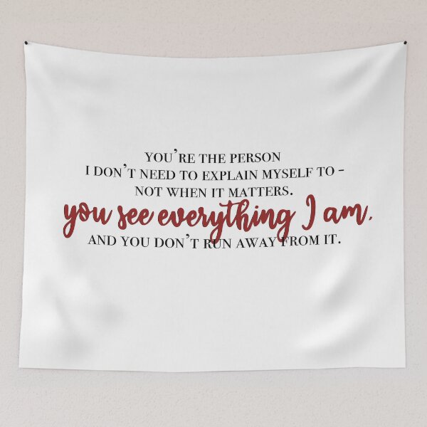 Item preview, bryce hunt quote designed and sold by lovely-lyrics.