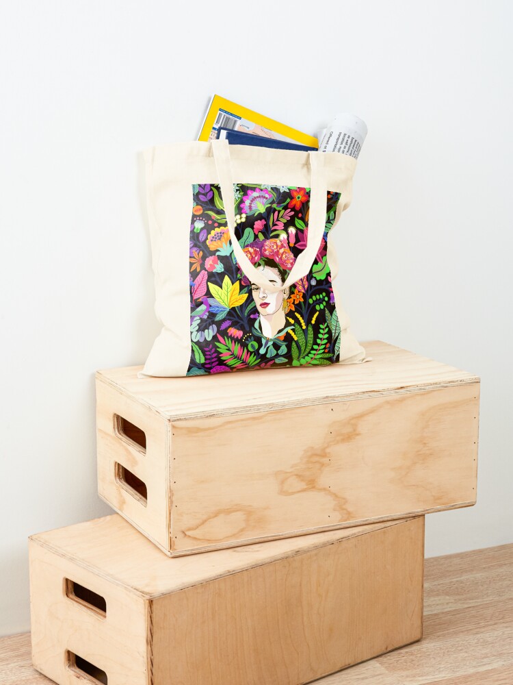 Alternate view of Frida in Bloom Tote Bag