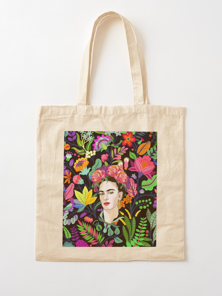 Alternate view of Frida in Bloom Tote Bag