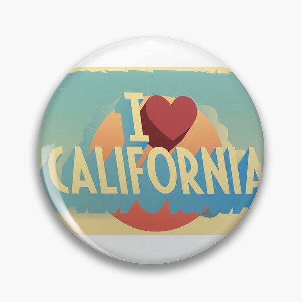 Item preview, I love California  designed and sold by MarthaSuperS.