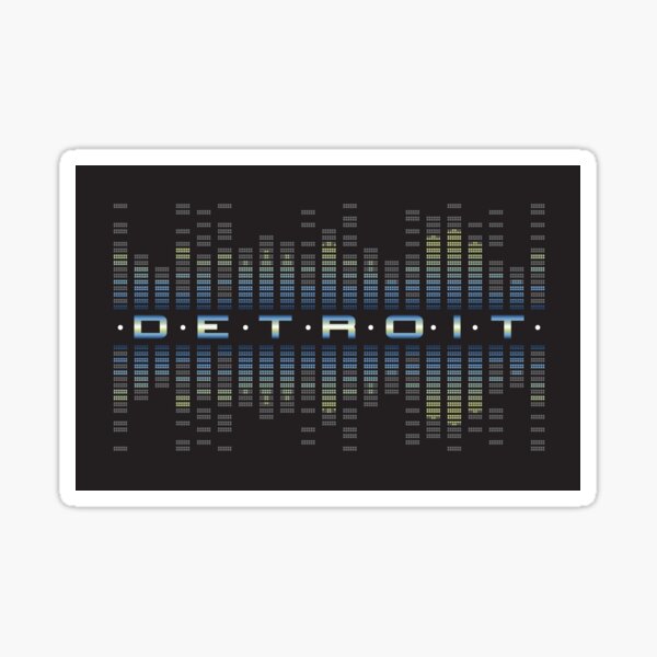 Digital Detroit Sticker