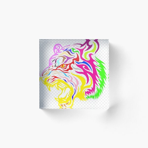 Tiger Pride Acrylic Block