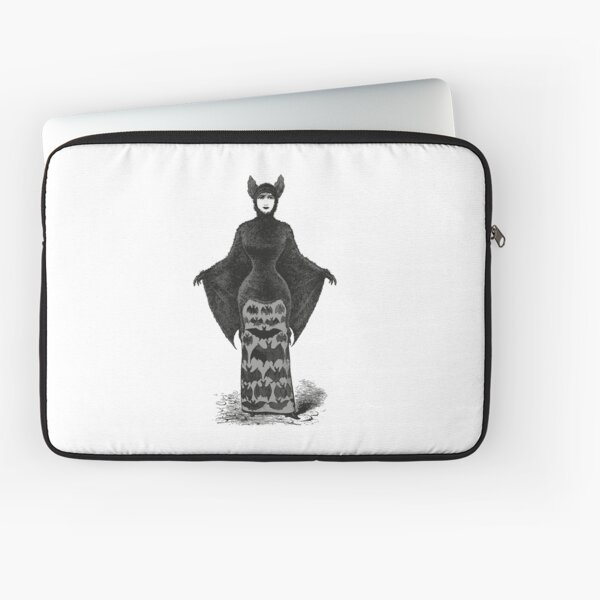 Victorian Bat Woman | Victorian Halloween Costume | Victorian Bat Costume | Laptop Sleeve