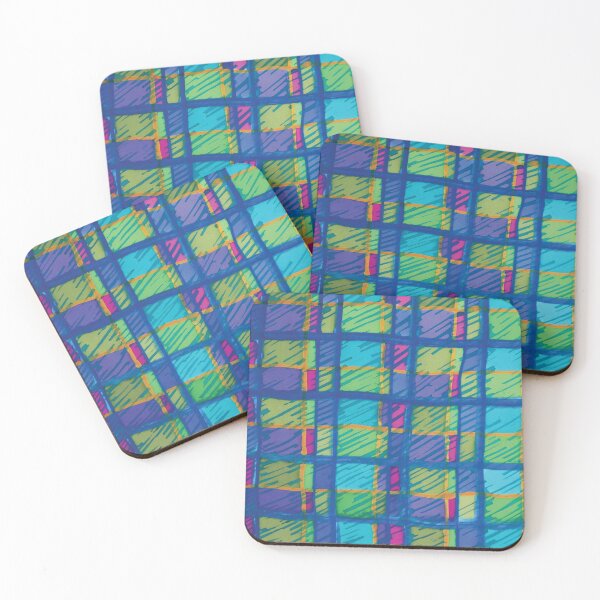 Item preview, Batik Plaid designed and sold by Leslie Rogers Todder.
