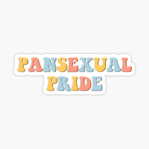 pansexual pride Sticker