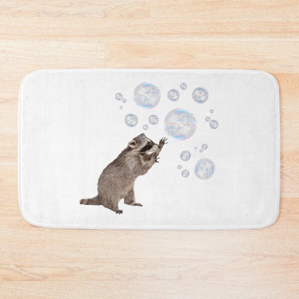 Item preview, Bubbles the Raccoon designed and sold by funhousejen.