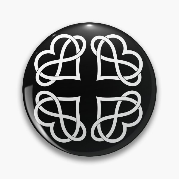 Item preview, Polyamorous Heart Knot designed and sold by GinAndChthonic.