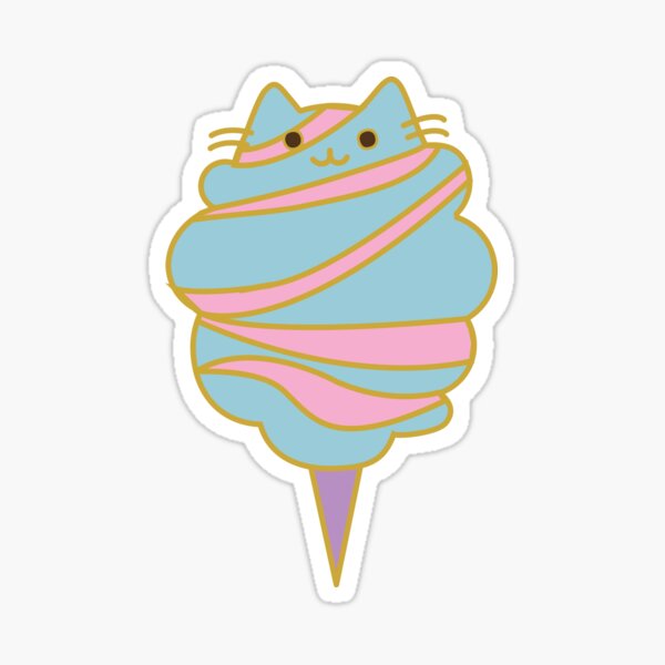 Cotton Candy Cat by windurr  Cute stickers, Cute kawaii drawings