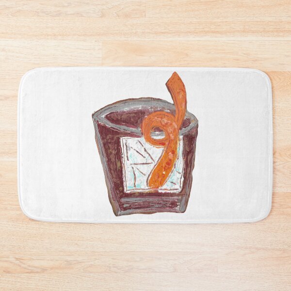 Item preview, Old Fashioned White designed and sold by Jellyfishdrinks.