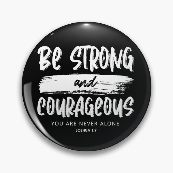Item preview, Be Strong and Courageous designed and sold by KA DESIGNS.