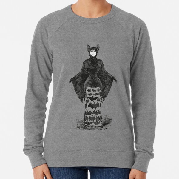Victorian Bat Woman | Victorian Halloween Costume | Victorian Bat Costume | Lightweight Sweatshirt