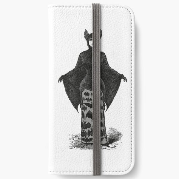 Victorian Bat Woman | Victorian Halloween Costume | Victorian Bat Costume | iPhone Wallet