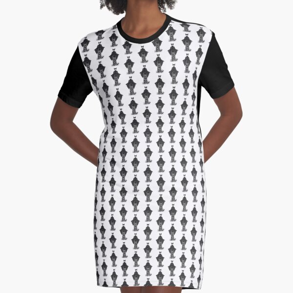 Victorian Bat Woman | Victorian Halloween Costume | Victorian Bat Costume | Graphic T-Shirt Dress