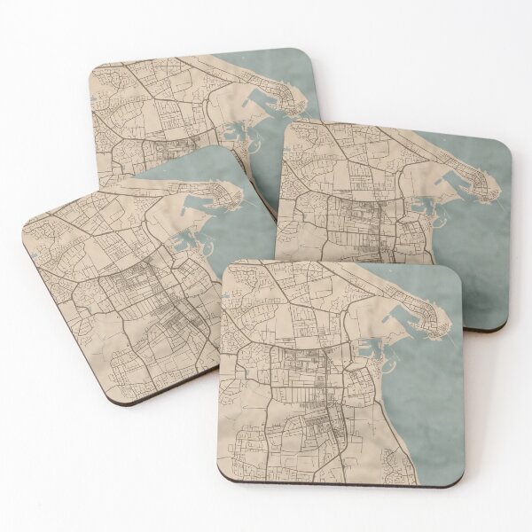 Item preview, Hartlepool Sepia Map designed and sold by CPTVDesign.