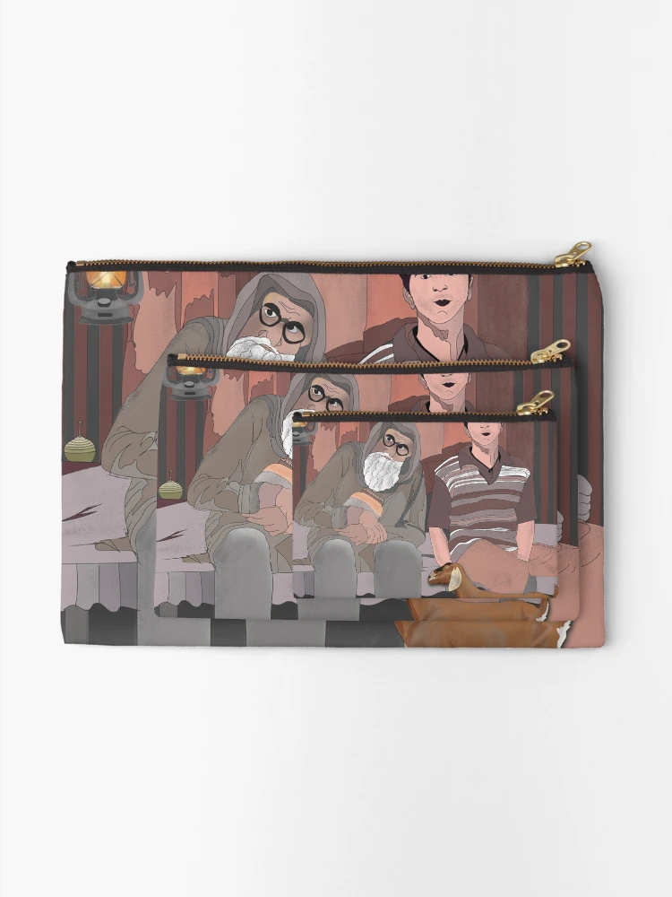 Thumbnail 2 of 4, Zipper Pouch, The old man designed and sold by Rococodesigns.