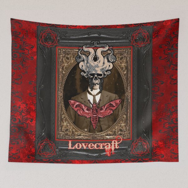 Item preview, Lovecraft Portrait designed and sold by incarnations.