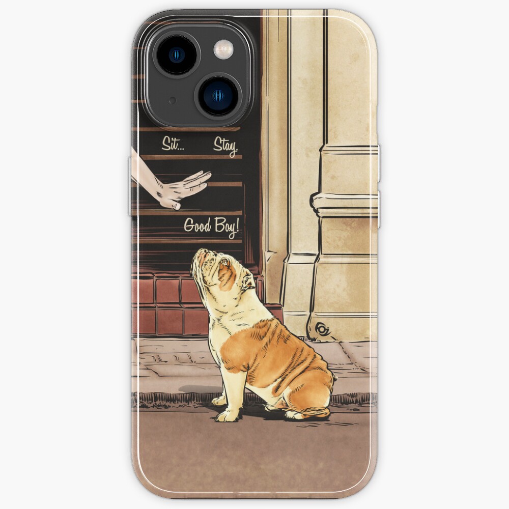 Sit. Stay. Good Boy! iPhone Case