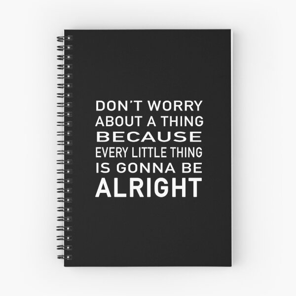 Item preview, Every little thing is gonna be alright gift designed and sold by Stageystuff.