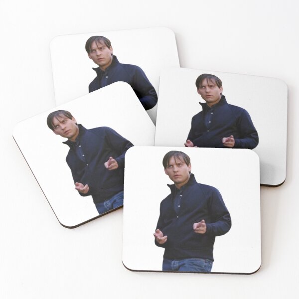 Cool Guy Tobey Coasters (Set of 4)