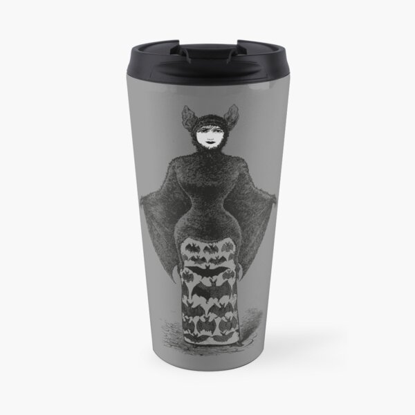 Victorian Bat Woman | Victorian Halloween Costume | Victorian Bat Costume | Travel Mug
