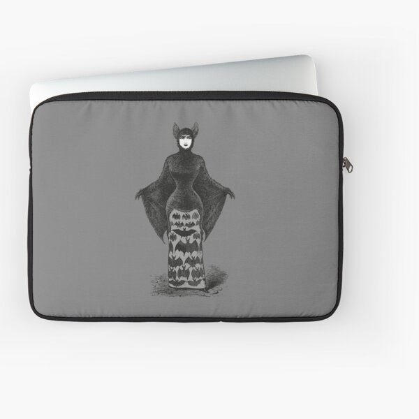Victorian Bat Woman | Victorian Halloween Costume | Victorian Bat Costume | Laptop Sleeve