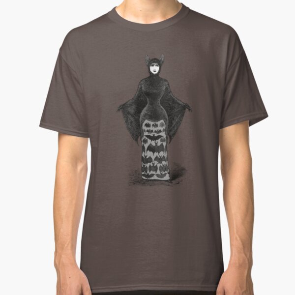 Victorian Bat Woman | Victorian Halloween Costume | Victorian Bat Costume | Classic T-Shirt