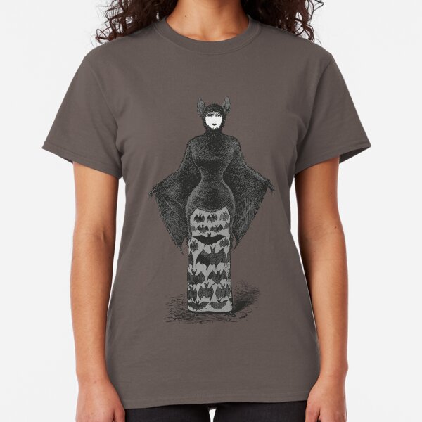 Victorian Bat Woman | Victorian Halloween Costume | Victorian Bat Costume | Classic T-Shirt