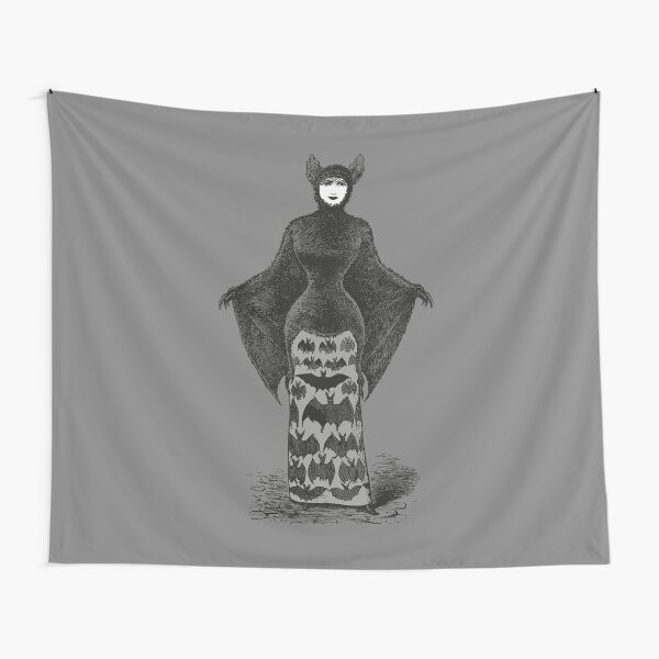Victorian Bat Woman | Victorian Halloween Costume | Victorian Bat Costume | Tapestry