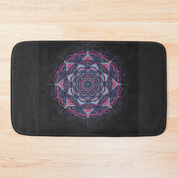 Item preview, Chalkboard mandala in berry colors designed and sold by Lillebel.