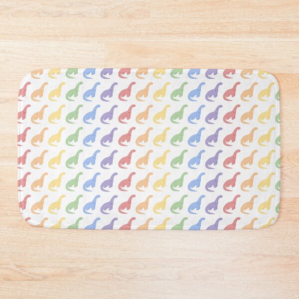 Item preview, Rainbow Dinosaurs (White Background) designed and sold by elrathia.