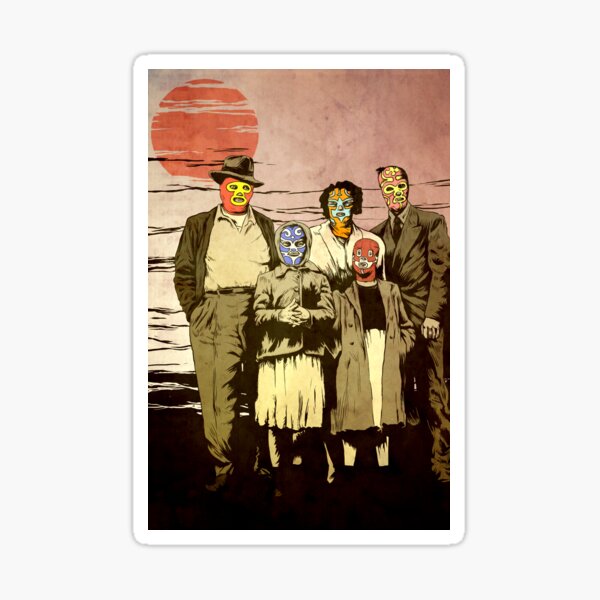 Item preview, ''Luchadores Have Families Too'' designed and sold by Guloo.