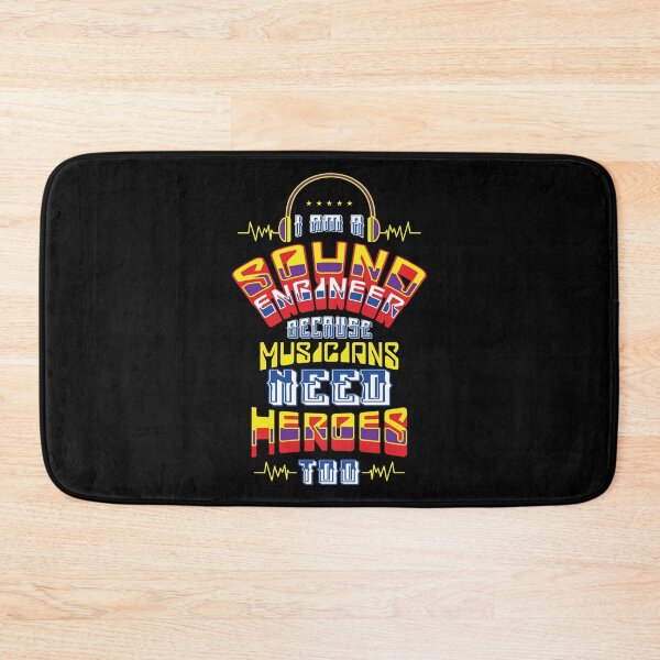Item preview, I am a Sound Engineer Because Musicians Need Heroes Too | Audiophile  designed and sold by Dancing Dolphin Crafts.